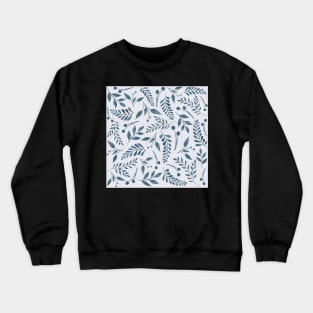 Blue leaves Crewneck Sweatshirt